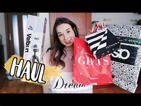 Haul Zakupowy Sylvlog Youtube