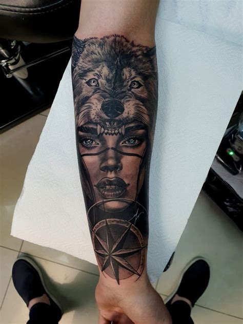 Тату север | Portrait tattoo, Tattoos, Portrait