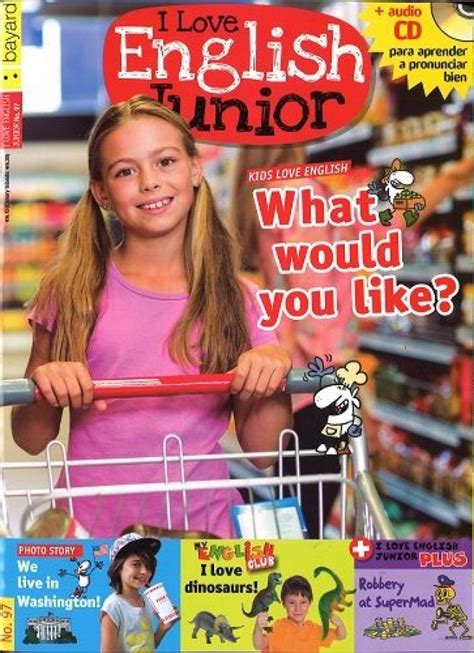 I LOVE ENGLISH JUNIOR (1991, BAYARD) 97 - Ficha de número en Tebeosfera