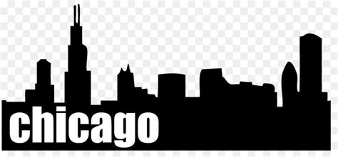 Chicago Skyline Silhouette Free at GetDrawings | Free download