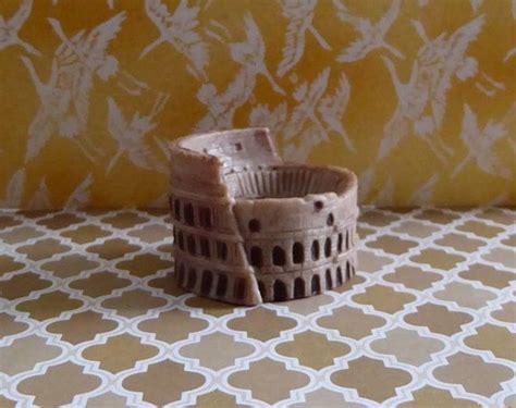 Roman Colosseum 3d Italy Landmark Silicone Mold Cake Tool Fondant