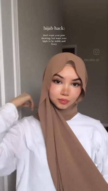 Hijab Tutorial With A Hack Hijab Tutorial Simple Hijab Tutorial Hijab Fashion