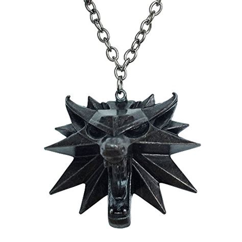 Colgante Para Hombre De The Witcher Wild Hunt Con Forma De Cabeza De