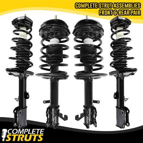 Front And Rear Quick Complete Struts And Coil Spring Assemblies E110