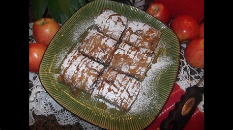 Apple Strudel Vladas Food Network Winning Recipe Youtube