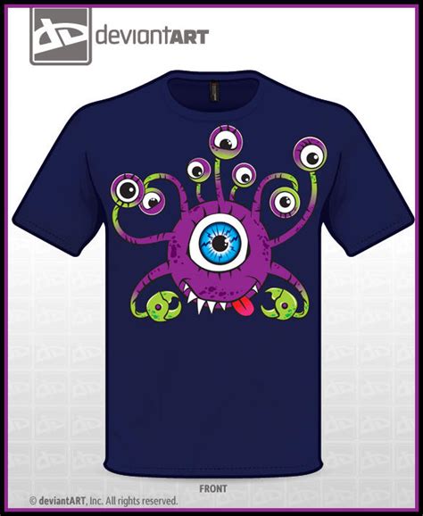Cute Beholder Monster By Thewizardsvault On Deviantart