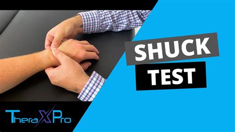 Shuck Test Lunotriquetral Ballottement Test Wrist Instability Youtube