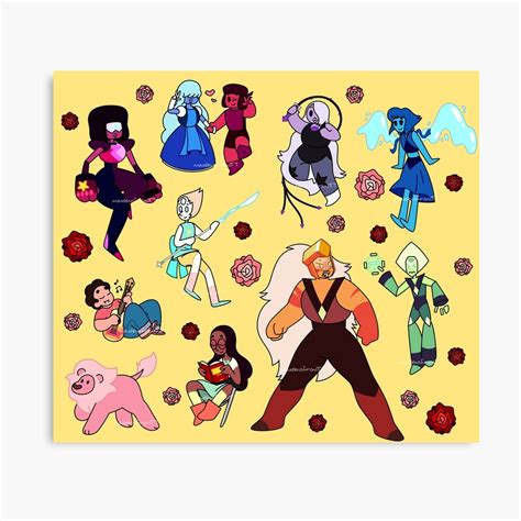 Steven Universe Collage Poster Steven Universe Store