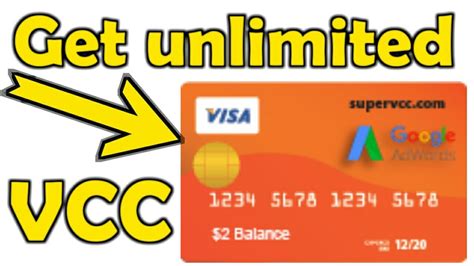 How To Get Unlimited Vcc For Google Ads Get Adword Threshold