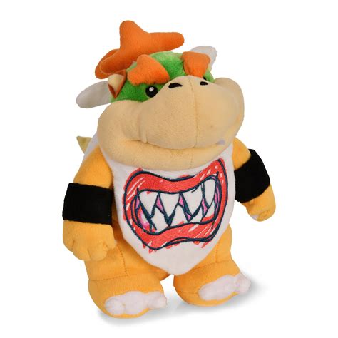 Super Mario Bowser Jr Plush Figure Elbenwald