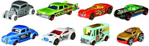 Hot Wheels tématické auto Disney Bílé s Mickey Nejbaby cz