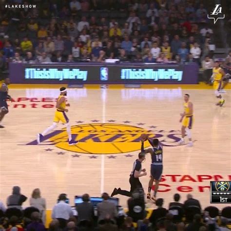 Los Angeles Lakers On Instagram “lebron Notches His First Triple