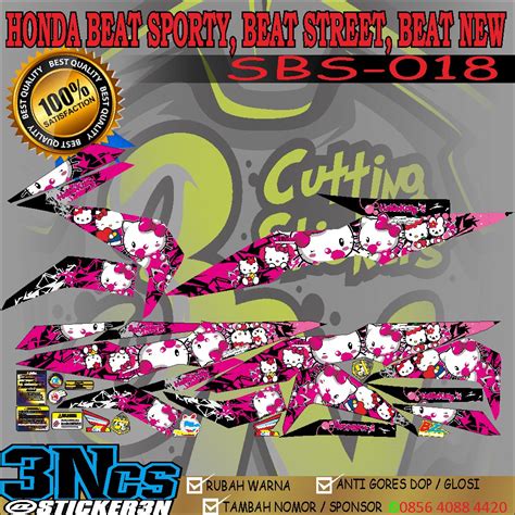 Jual Stripping Honda Beat Sporty Beat New Beat Street Tema Hello