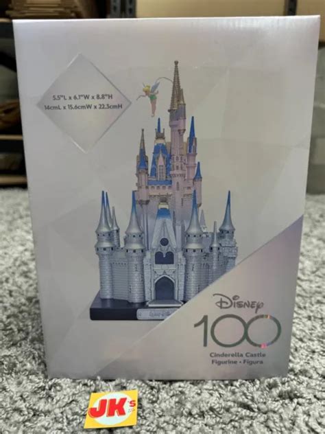 New Cinderella Castle Figurine Disney Walt Disney World Tinker Bell