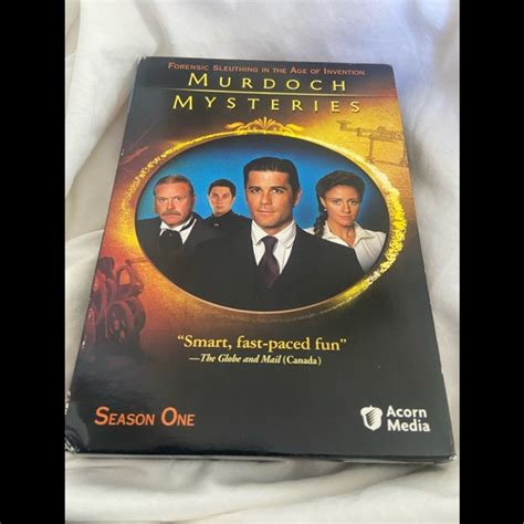 Acorn Media Media Murdoch Mysteries Season One 4 Dvd Boxed Set Dvds