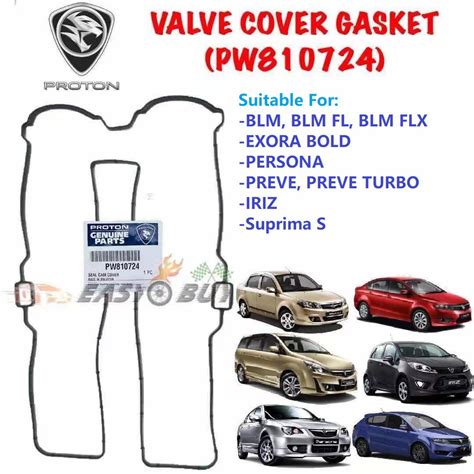 Genuine Proton Valve Cover Gasket Pw Proton Saga Blm Fl Flx Vvt