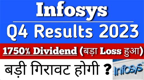 Infosys Q4 Results 2023 Infosys Q4 Results Infosys Latest News Infosys