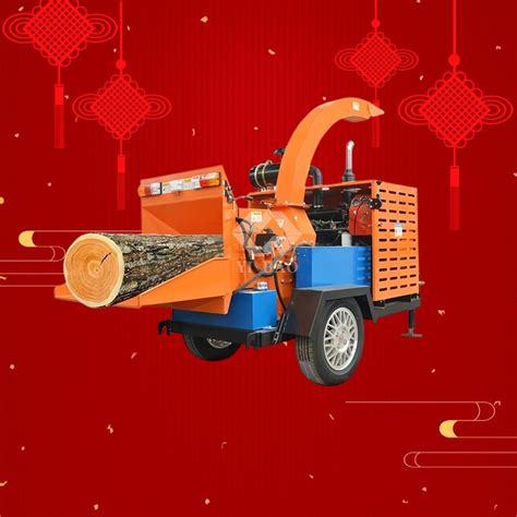 Branch Chipping Chipper Shredder Industrial Wood Chip Branch Shredder