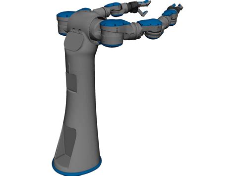 Two Armed Industrial Robot 3d Model 3dcadbrowser