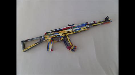 Lego AK 47 Working Instruction YouTube