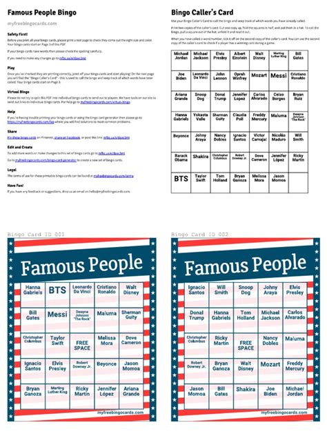 Famous People Pdf