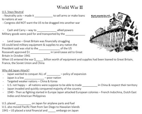 World War Ii Part Crash Course Us History Worksheets Library