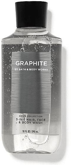 Bath And Body Works Men S Collection Graphite In Hair Face Body