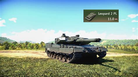 Leopard 2 PL Powerful Gun And Good Aiming Angles War Thunder Gameplay