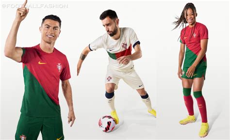 Portugal World Cup Nike Home And Away Kits Football Fashion