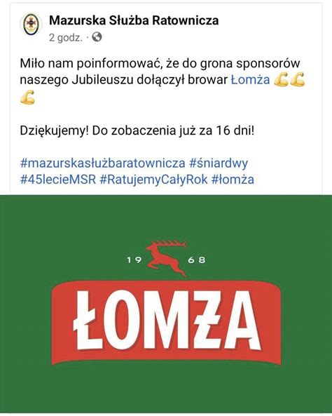 Jan Piewak On Twitter Kartele Alkoholowe Sponsoruj Ratownik W