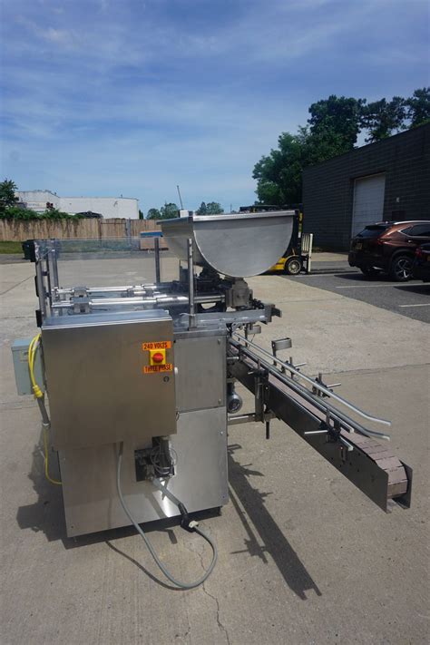 Simplex Four Head Automatic Piston Filler Wohl Associates