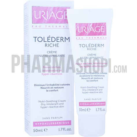 Tol Derm Riche Cr Me Nutri Apaisante Uriage Tube De Ml