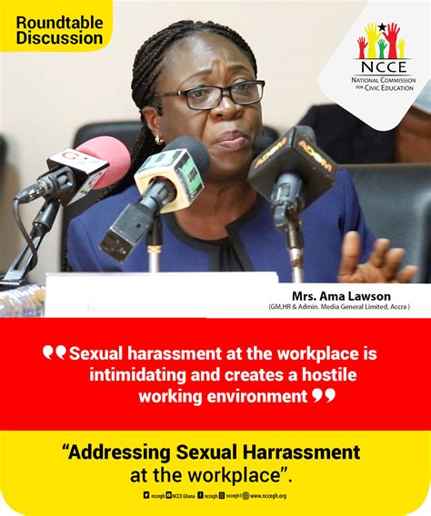 Excerpt From Roundtable Discussion On Sexual Harassment At The