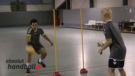 Handball Pass Training For Two Players Youtube