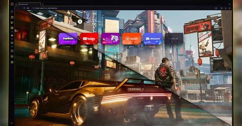 Navegador Opera GX Recebe Mod De Cyberpunk 2077