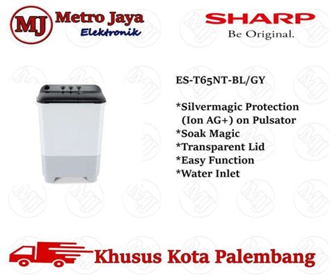 Jual Mesin Cuci Sharp Est Nt Kg Tabung Nt Kg Puremagic Di