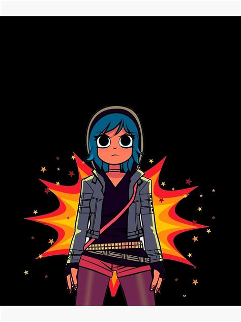 Scott Pilgrim Ramona Flowers Scott Pilgrim Vs The World Poster