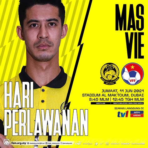 Fa Malaysia On Twitter Hari Perlawanan Malaysia Lwn Vietnam