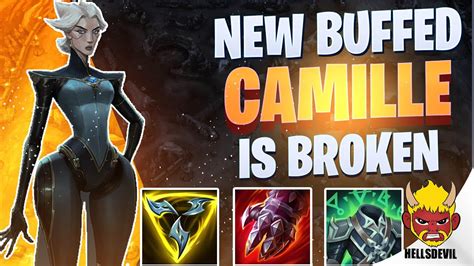 Wild Rift New Buffed Camille Is Broken Challenger Camille Gameplay Guide And Build Youtube