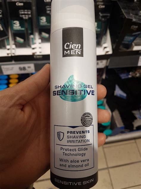 Cien Men Shaving Gel Sensitive Skin INCI Beauty