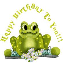 Happy Birthday Frog GIFs | Tenor