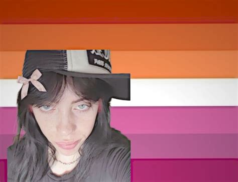 Billie Eilish Lesbian Flag PP