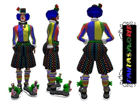 Second Life Marketplace Fantasyworld Box Clown 005