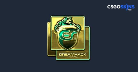 Sticker ESC Gaming Gold DreamHack 2014 CSGOSKINS GG