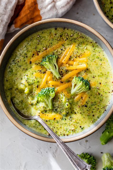 Broccoli Cheddar Soup – Skinnytaste – Karinokada