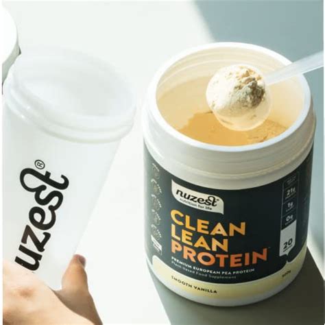 Nuzest Pea Protein Powder Clean Lean Protein Premium Vegan Plant Based Dairy Free Gluten