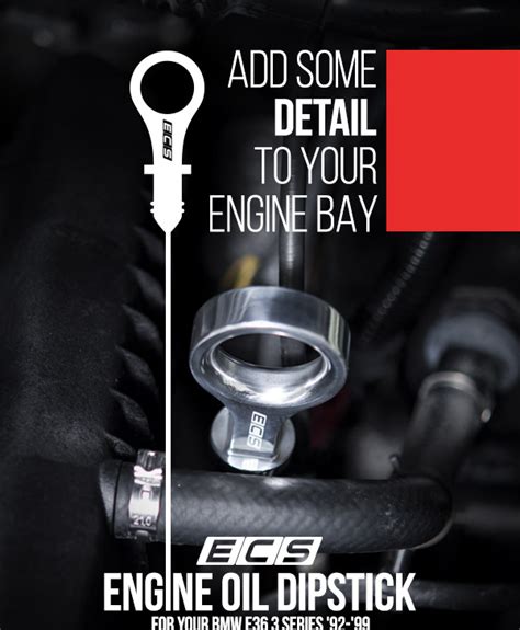 Ecs Tuning Introducing Ecs Billet Aluminum Dipstick Bimmerfest