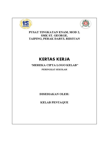 Kertas Kerja Kelab Sukan Dan Permainan 2 Nd Aktiviti Pdf