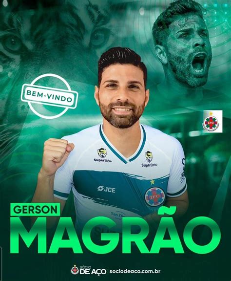 Aos 38 anos Gerson Magrão retorna ao Ipatinga para ser um dos líderes