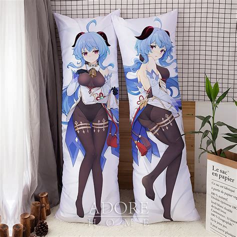 Genshin Impact Ganyu Dakimakura Anime Hugging Body Pillow Etsy